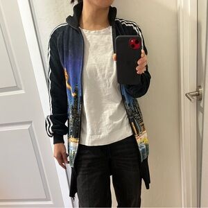 Adidas Originals Calendar Girls February 83 Black Track Jacket women S